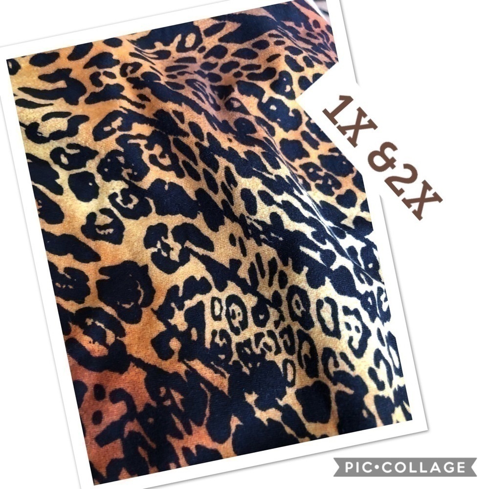 Diva Plus Leopard T-Dress - Picture 2 of 3